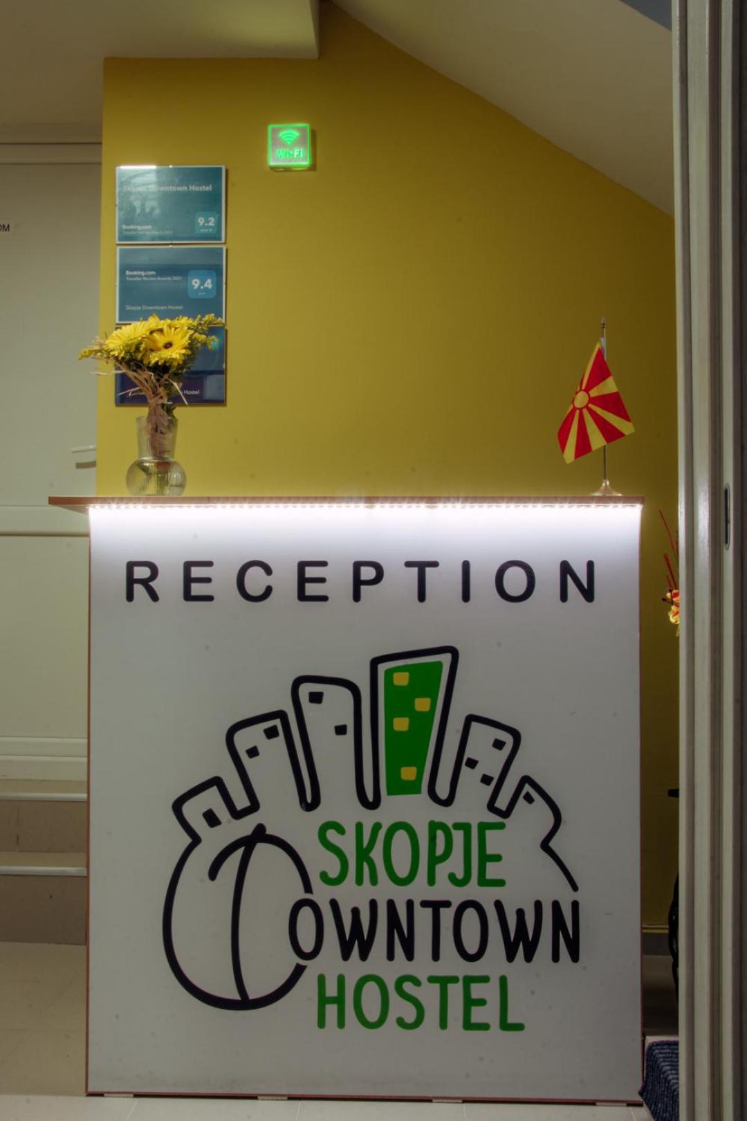 Skopje Downtown Hostel Extérieur photo